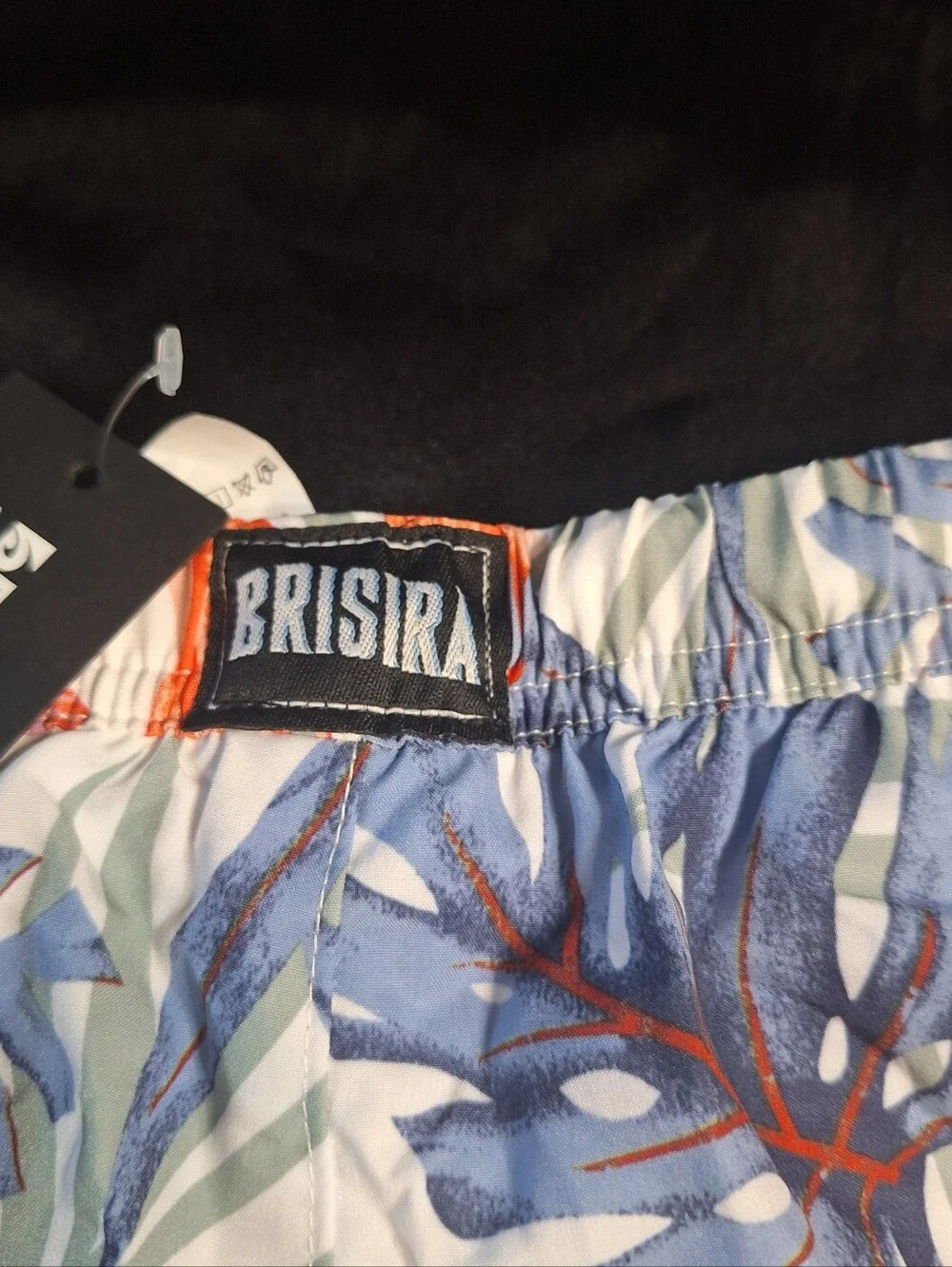 NWT BRISIRA Swim Trunks~Bathing Suit~Swim Wear~Shorts~Boys 5-6~Tropical